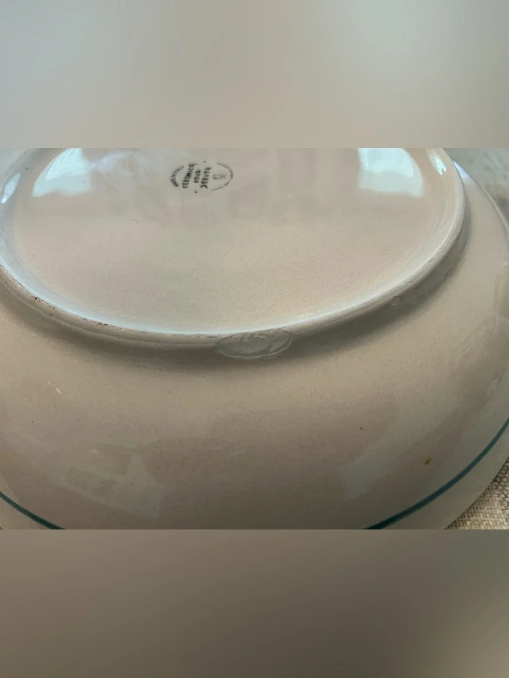 Ceramica Nova Deruta Raffaellesco Dragon Bowl, Vintage Pottery11” Made in Italy